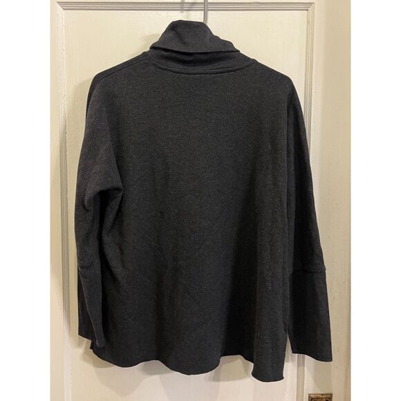 Kit & Ace Gray Long Sleeve Turtleneck Sweater Pullover Top Women's Size Small - Picture 7 of 10